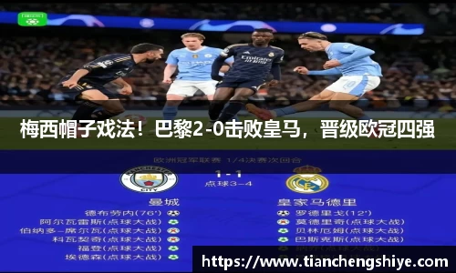 梅西帽子戏法！巴黎2-0击败皇马，晋级欧冠四强