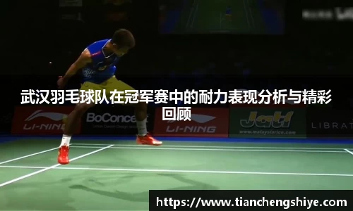 武汉羽毛球队在冠军赛中的耐力表现分析与精彩回顾